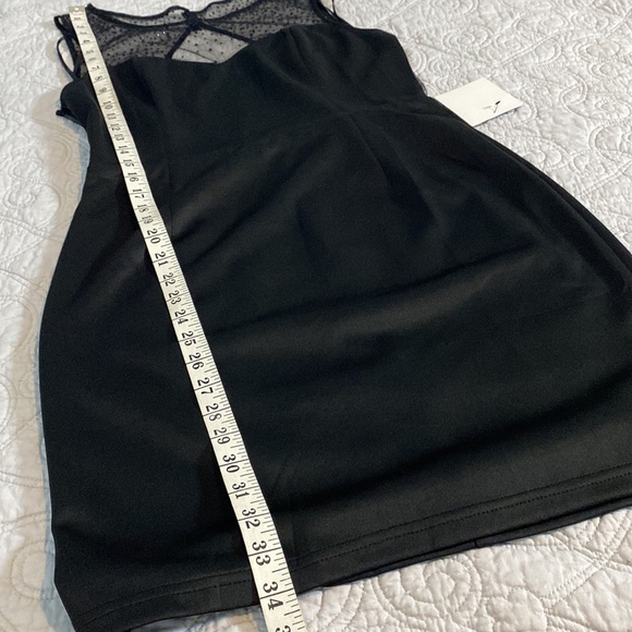 Lulus Black Sheer Rhinestone Bodycon Dress - Picture 11 of 11